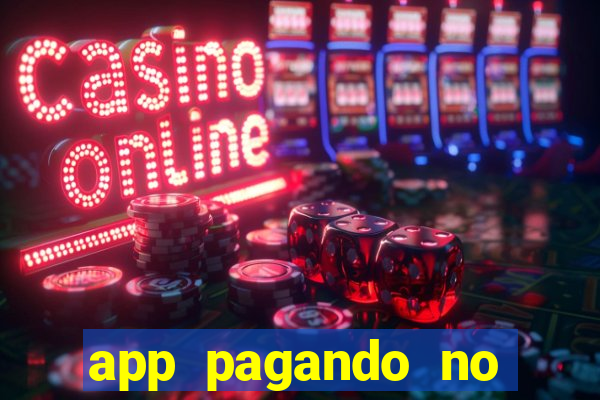 app pagando no cadastro via pix